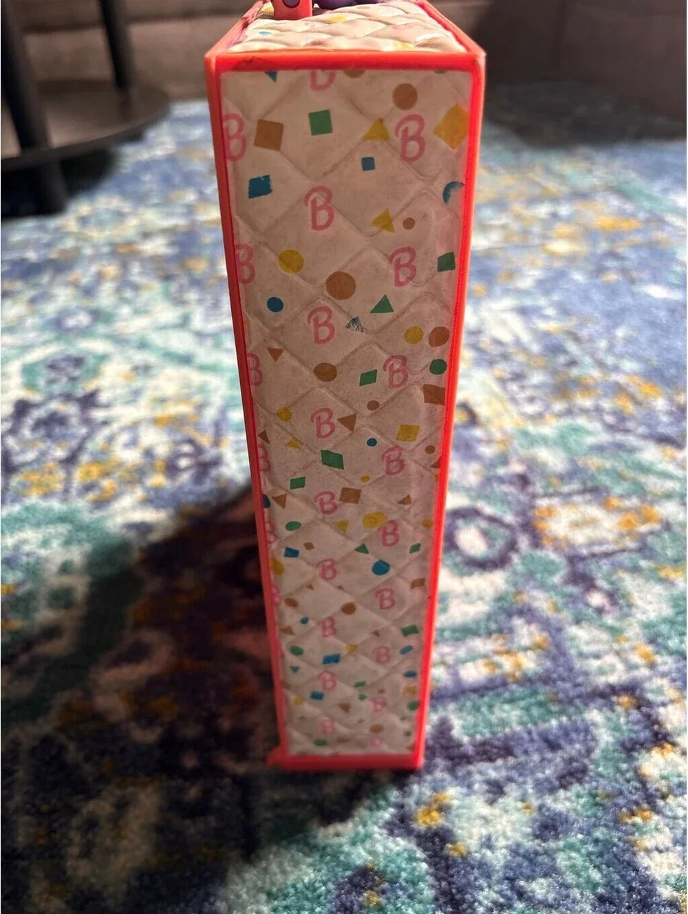 Vintage 1990s Barbie Pink Accessory Organizer Storage Case Unit With Drawers
